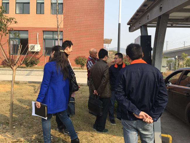 热烈接待市科技局向导到我司举行旅行指导！