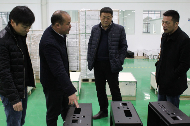 黄石经济手艺开发区管委会主任程艳民到我公司视察、指导事情